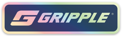 Gripple Hard Hat Stickers – “Shiny Gripple”