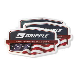 Gripple Hard Hat Stickers (MANUFACTURING IN AMERICA)2020 Pack of 25
