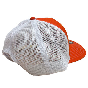 Gripple Richardson 5-Panel Hat - Orange / White